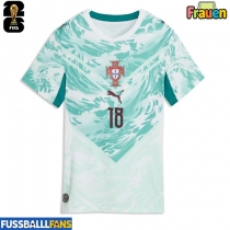 Portugal Pedro Neto #18 Auswärtstrikot Frauen WM 2026 Kurzarm